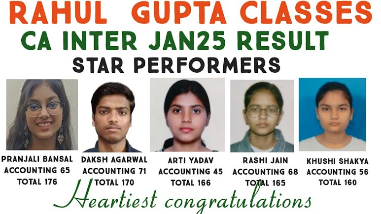 CA Inter Jan 2025 Star Performers
