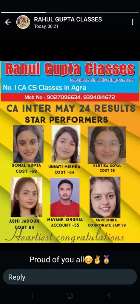 CA Inter May 2024 Star Performers